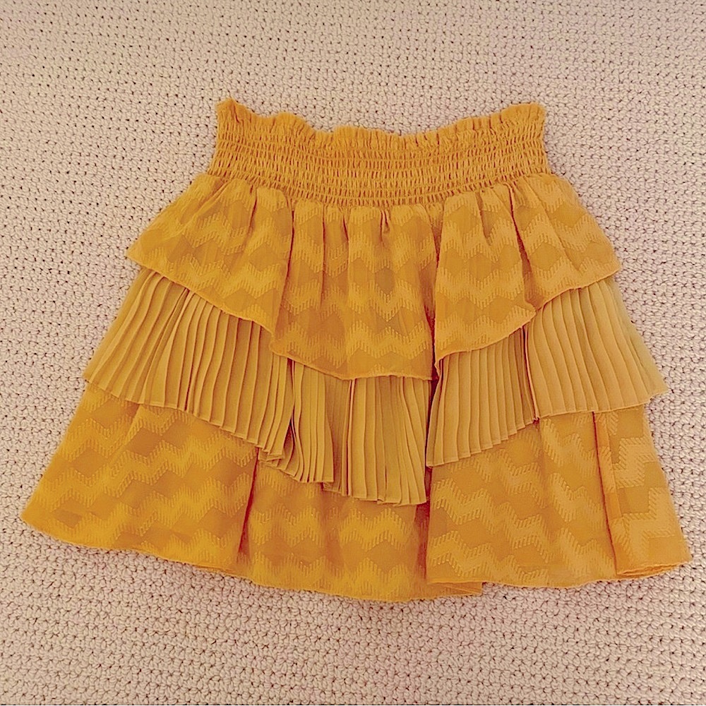 Ramy Brook Ruffle Mini Skirt